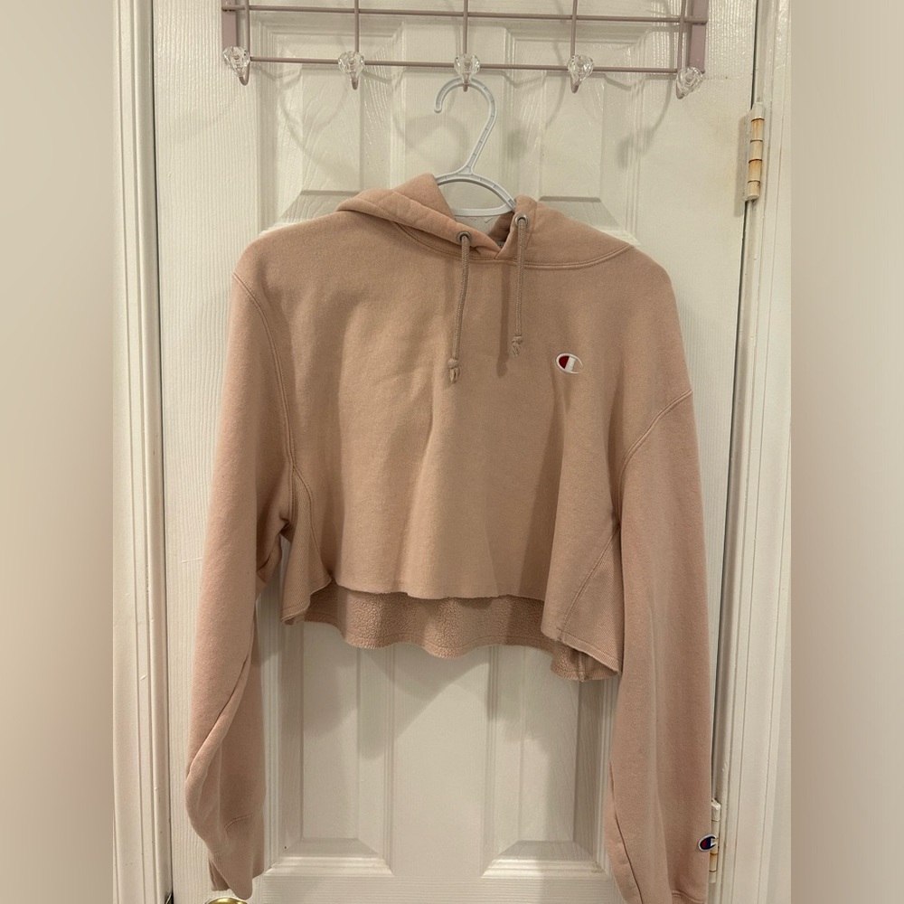 Women’s Champion cropped hoodie